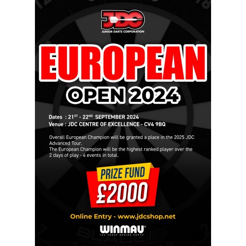 JDC EUROPEAN OPEN ENGLAND